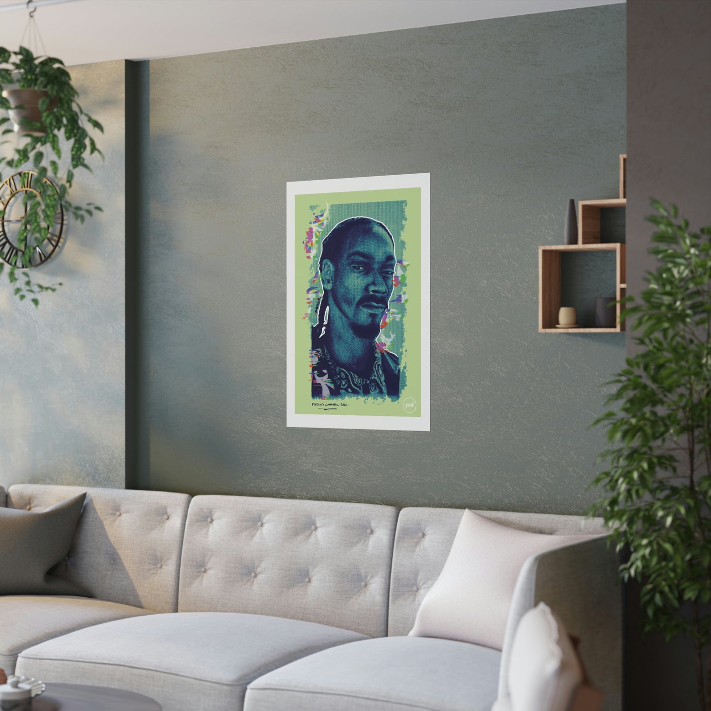 'SNOOP' Satin Poster