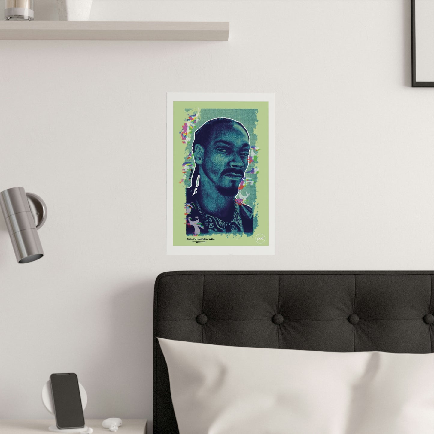 'SNOOP' Satin Poster