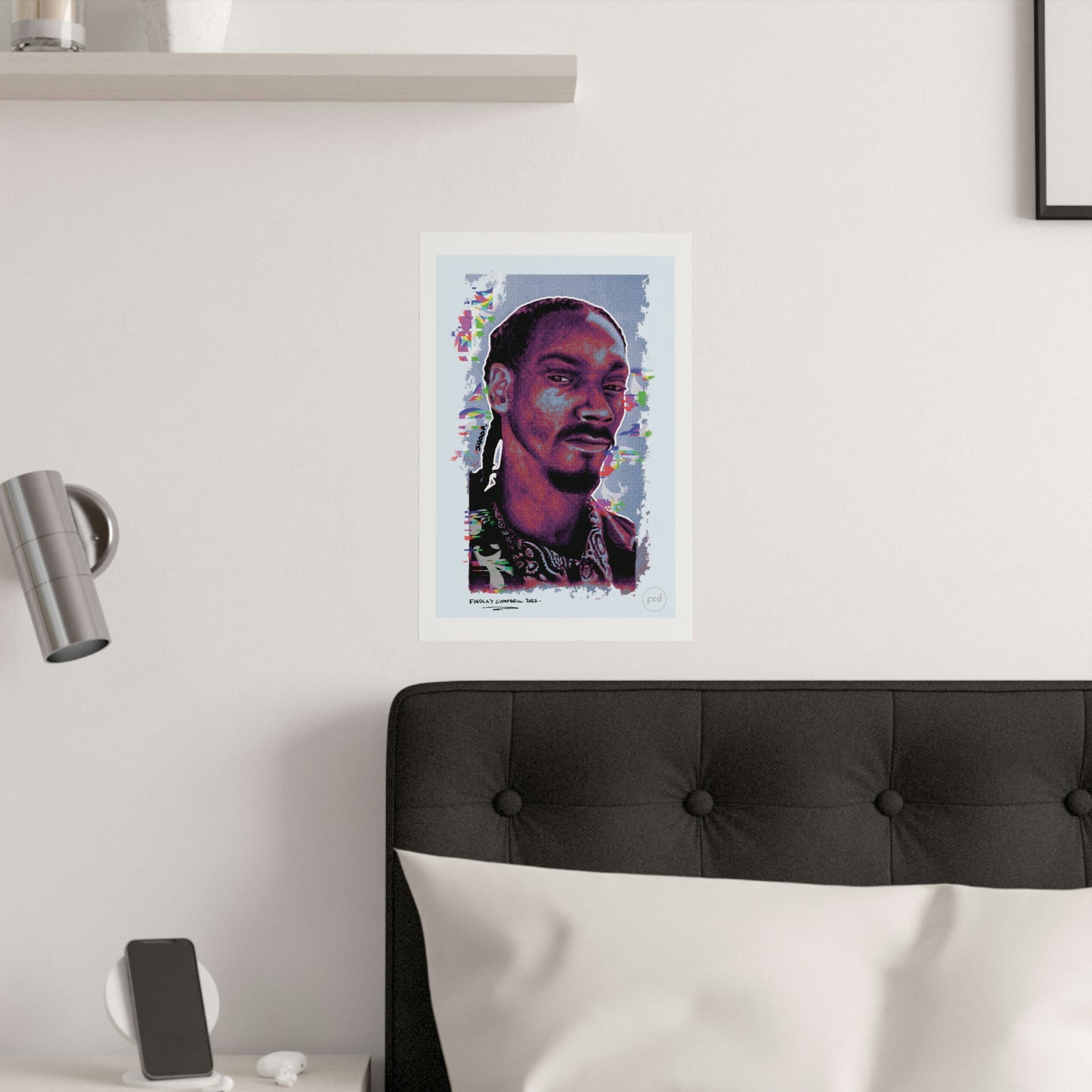 'SNOOP' Satin Poster