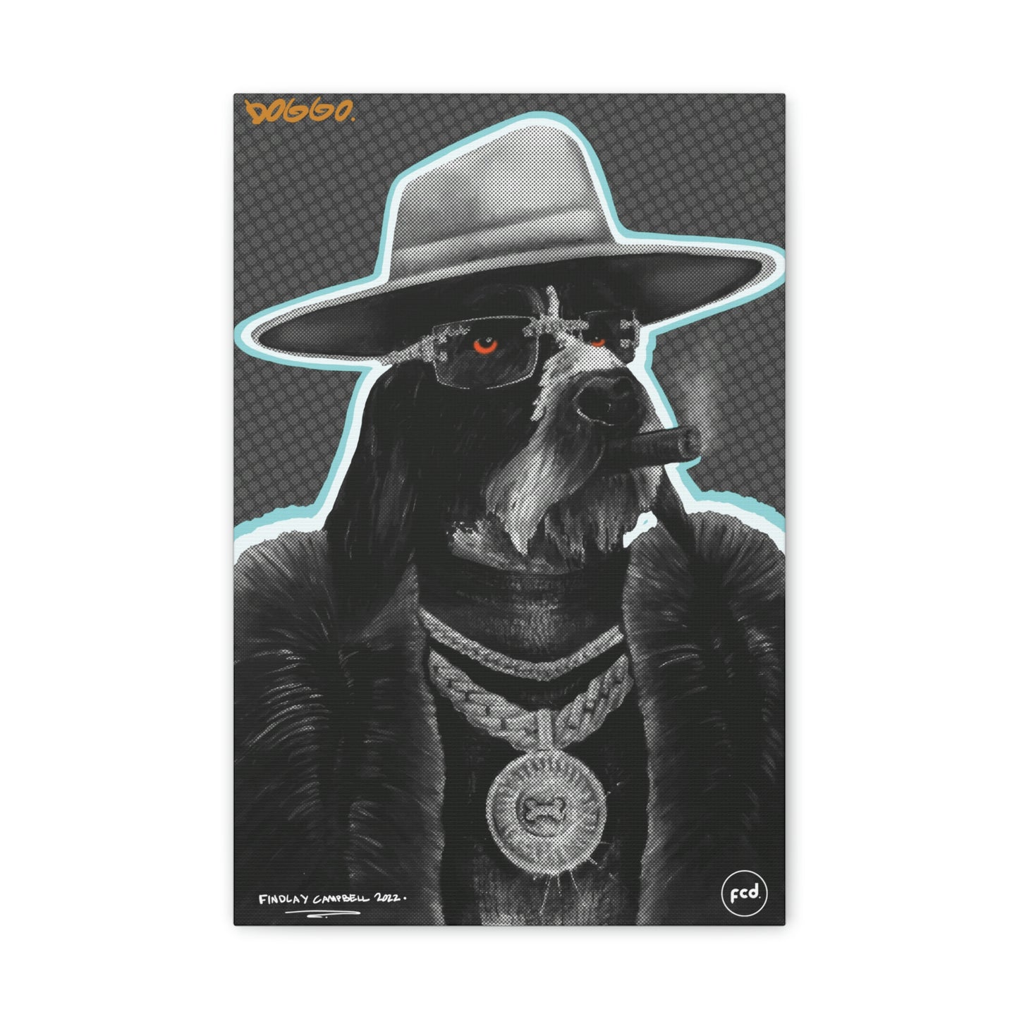 'DOGGO' Classic Canvas