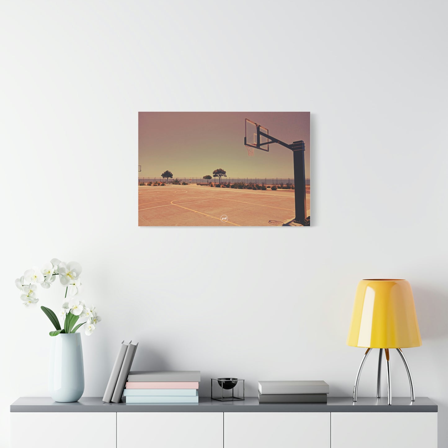 'MARINE PARADE COURTS' Classic Canvas