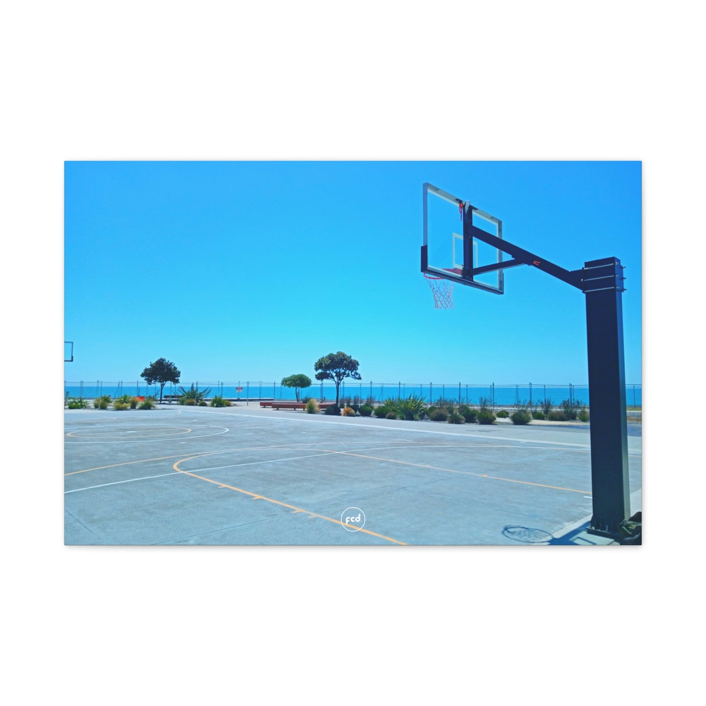 'MARINE PARADE COURTS' Classic Canvas