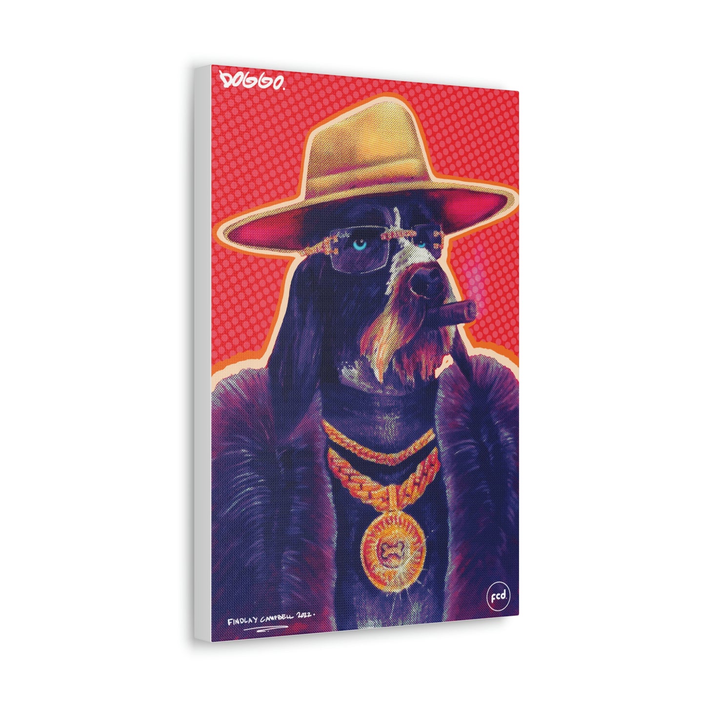'DOGGO' Classic Canvas