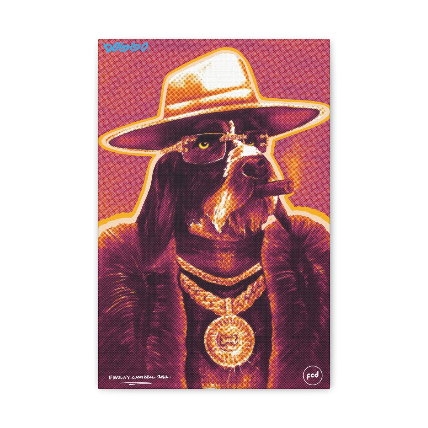 'DOGGO' Classic Canvas