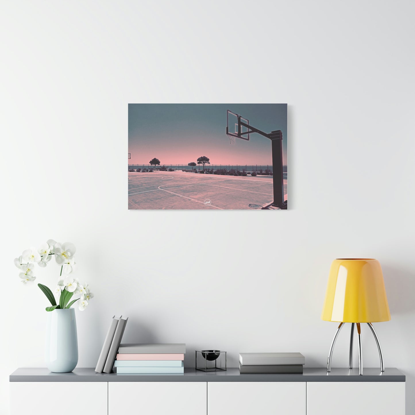 'MARINE PARADE COURTS' Classic Canvas