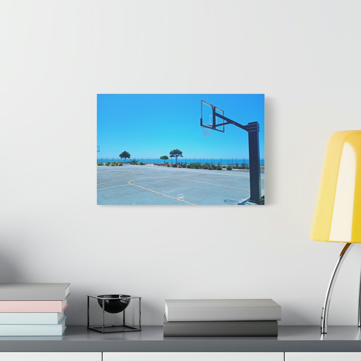 'MARINE PARADE COURTS' Classic Canvas