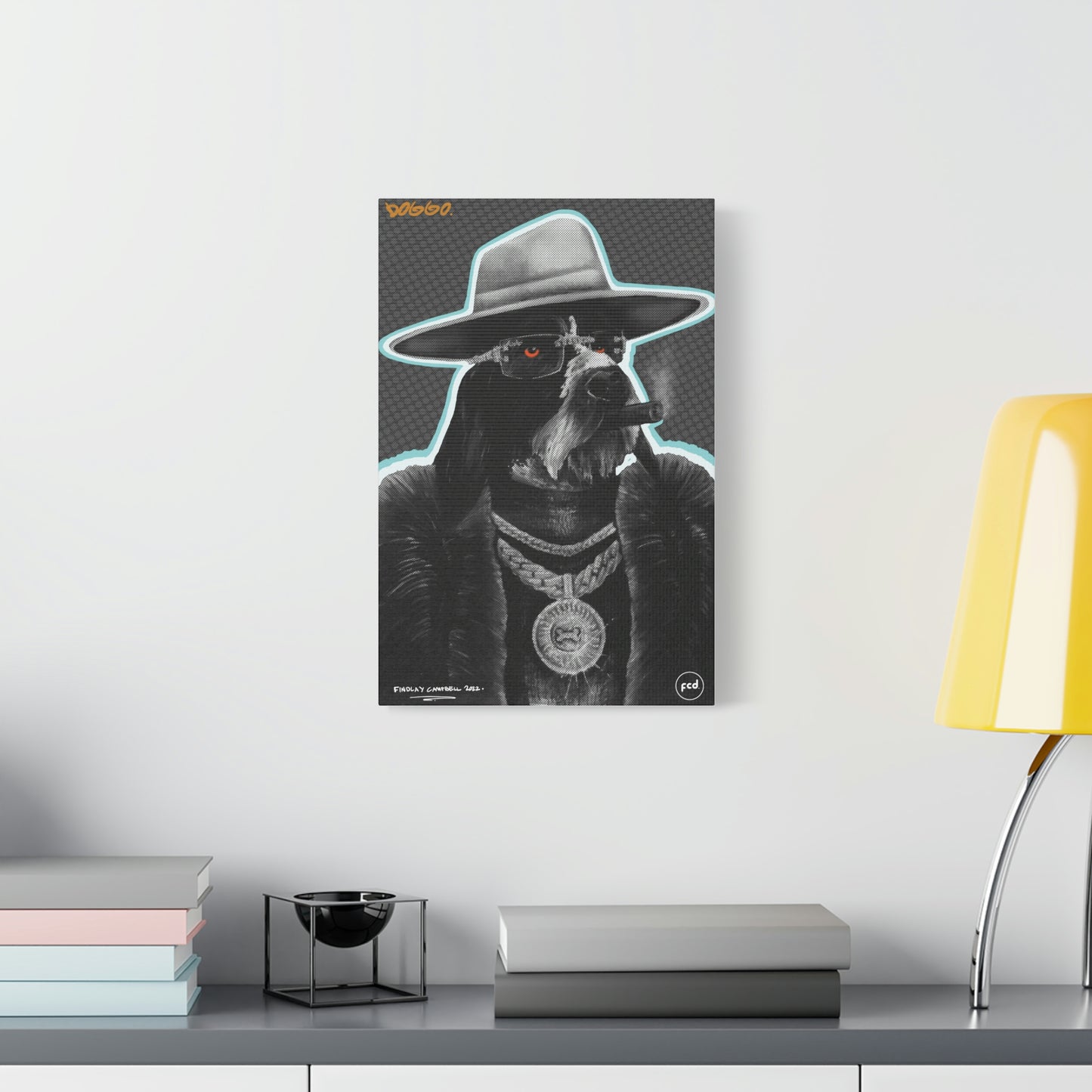 'DOGGO' Classic Canvas