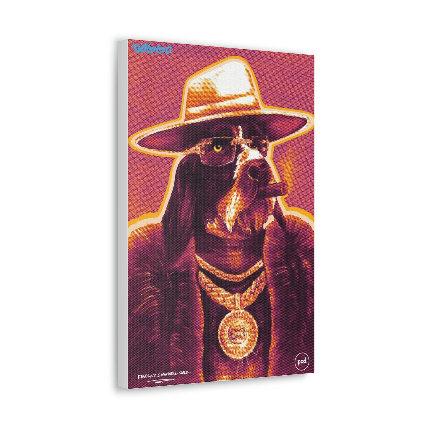'DOGGO' Classic Canvas