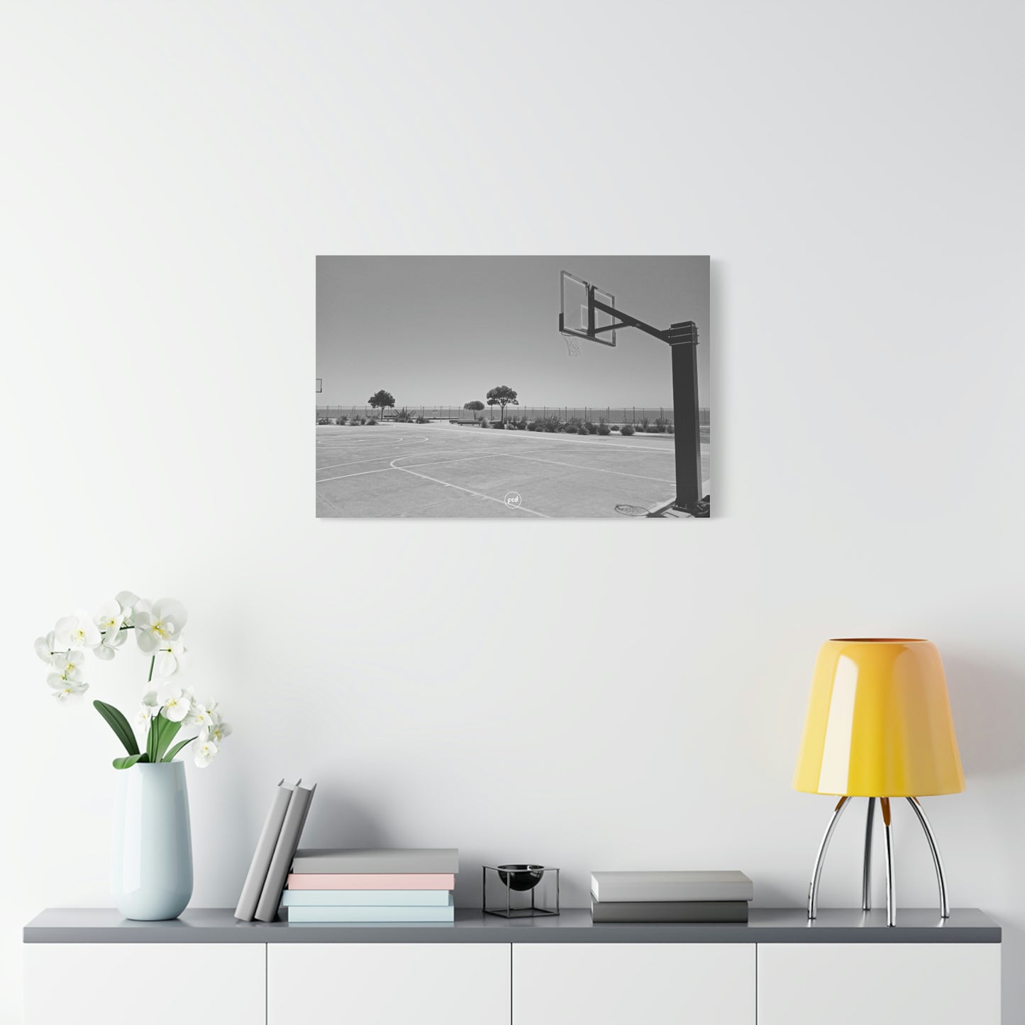 'MARINE PARADE COURTS' Classic Canvas