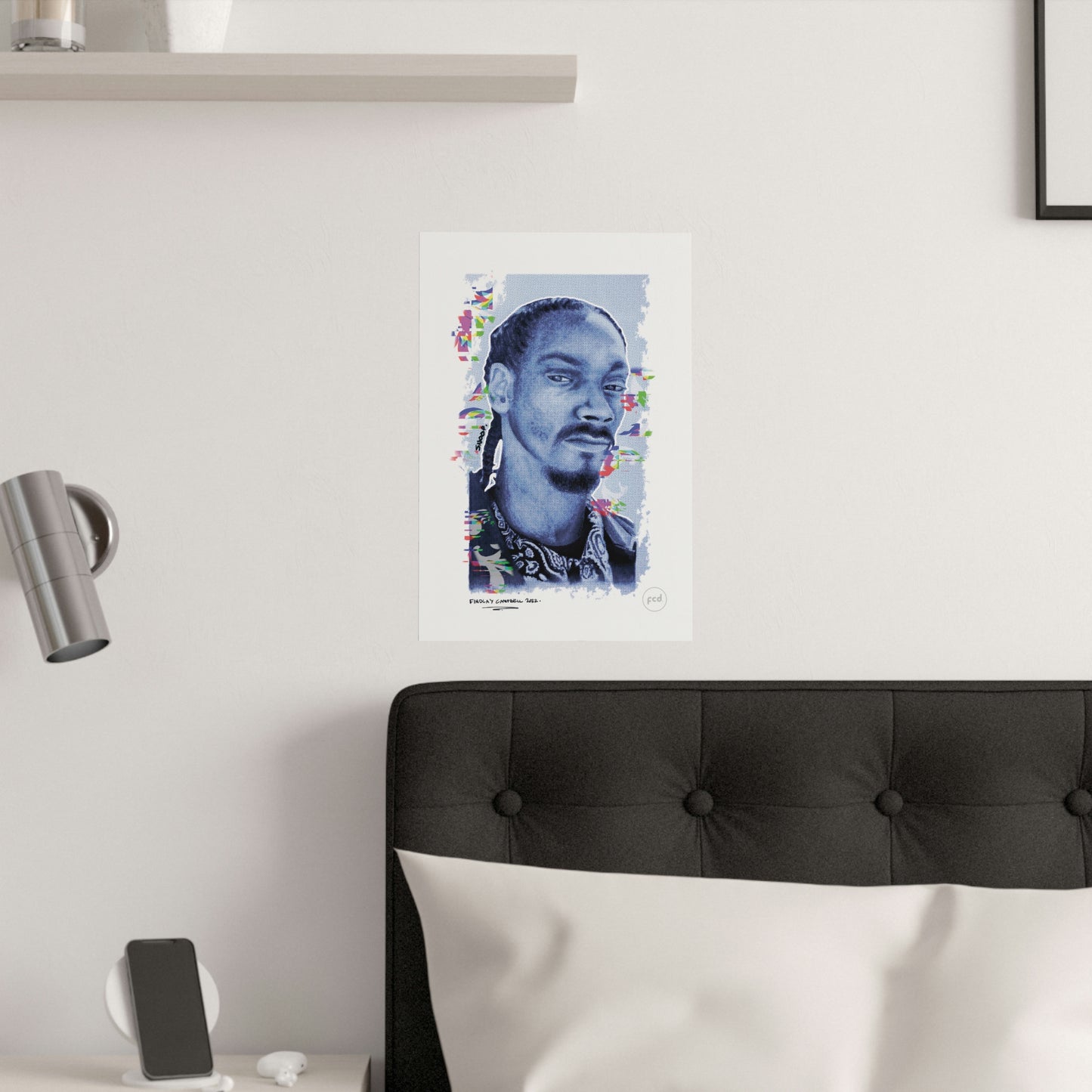 'SNOOP' Satin Poster