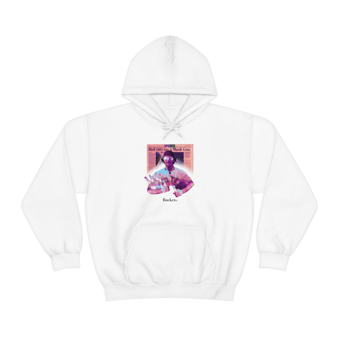 'LARRY BUCKETS' Unisex Heavy Blend Hooded Sweatshirt
