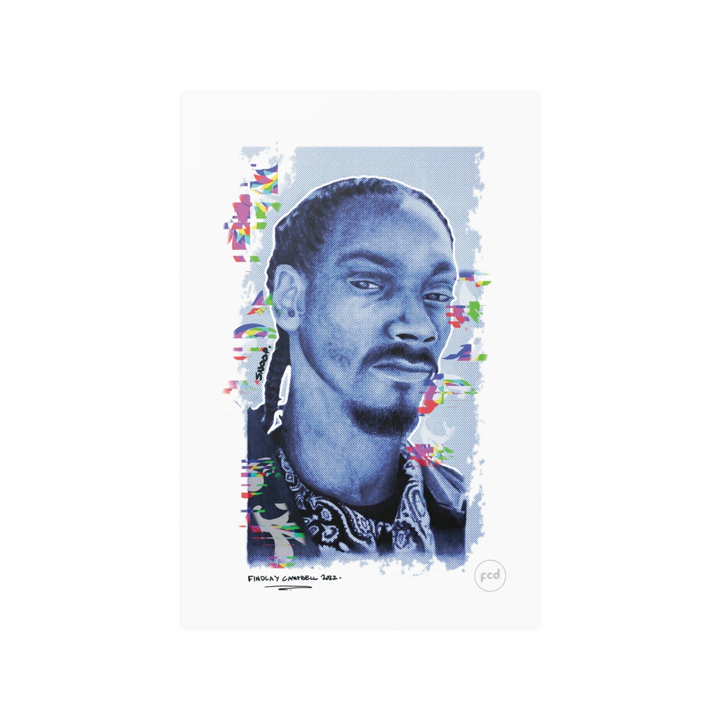 'SNOOP' Satin Poster