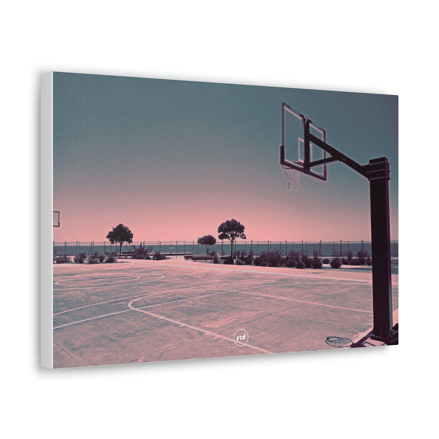 'MARINE PARADE COURTS' Classic Canvas