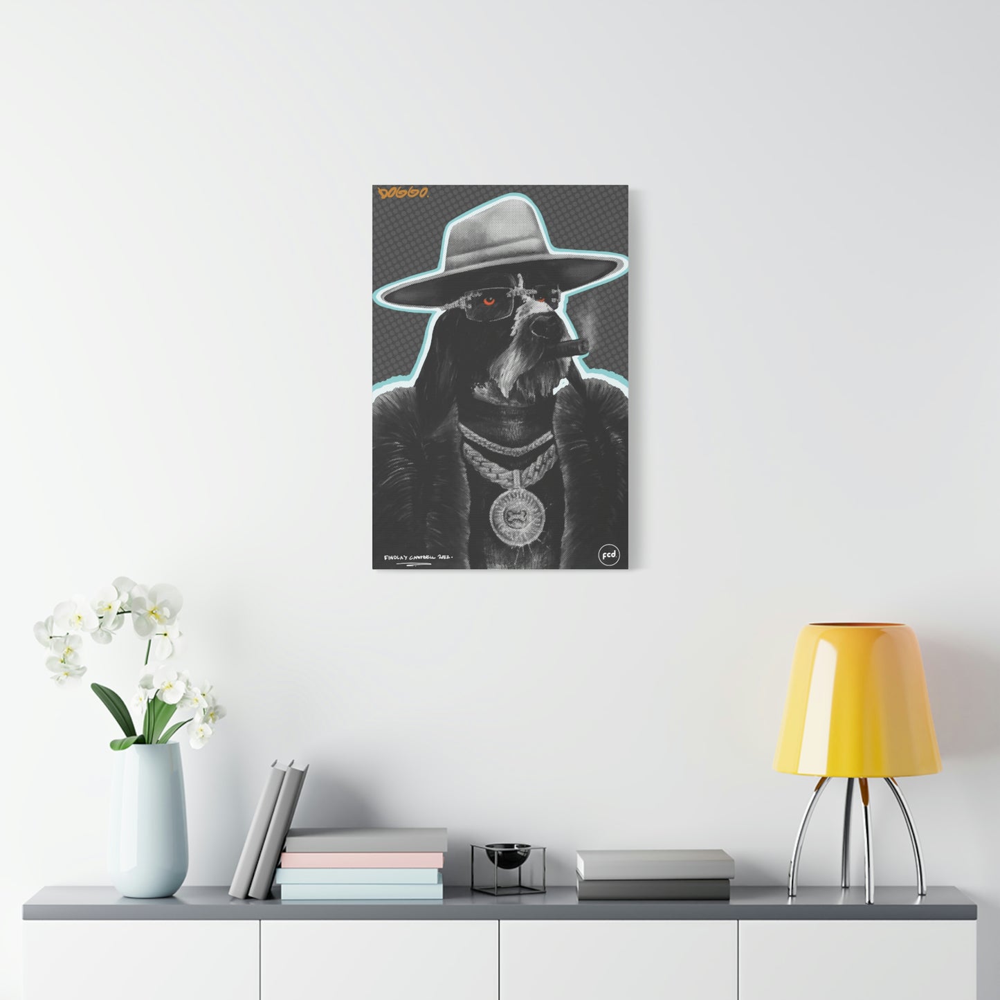 'DOGGO' Classic Canvas