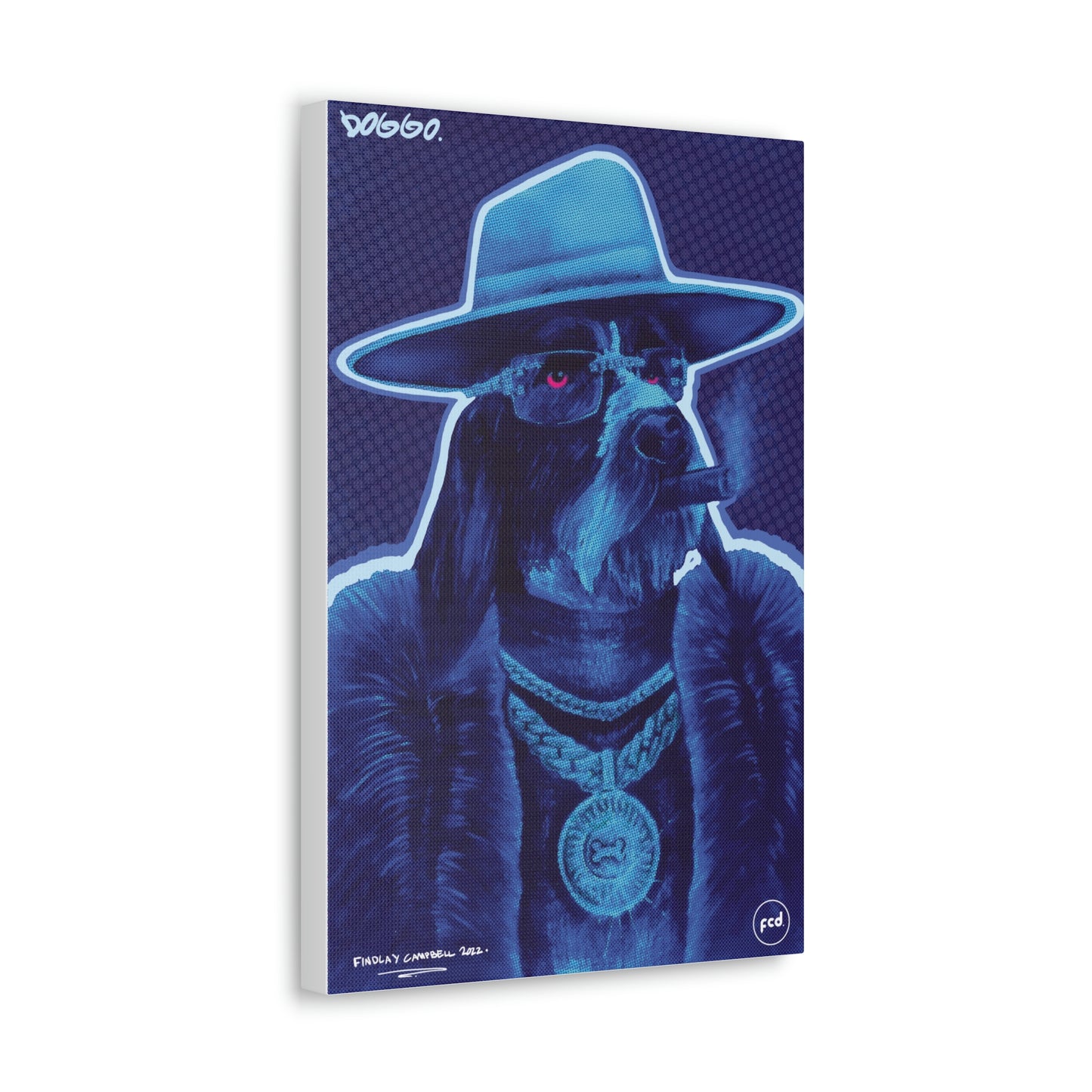 'DOGGO' Classic Canvas