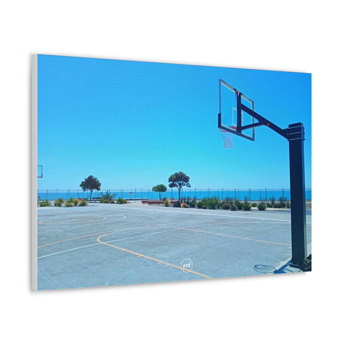 'MARINE PARADE COURTS' Classic Canvas