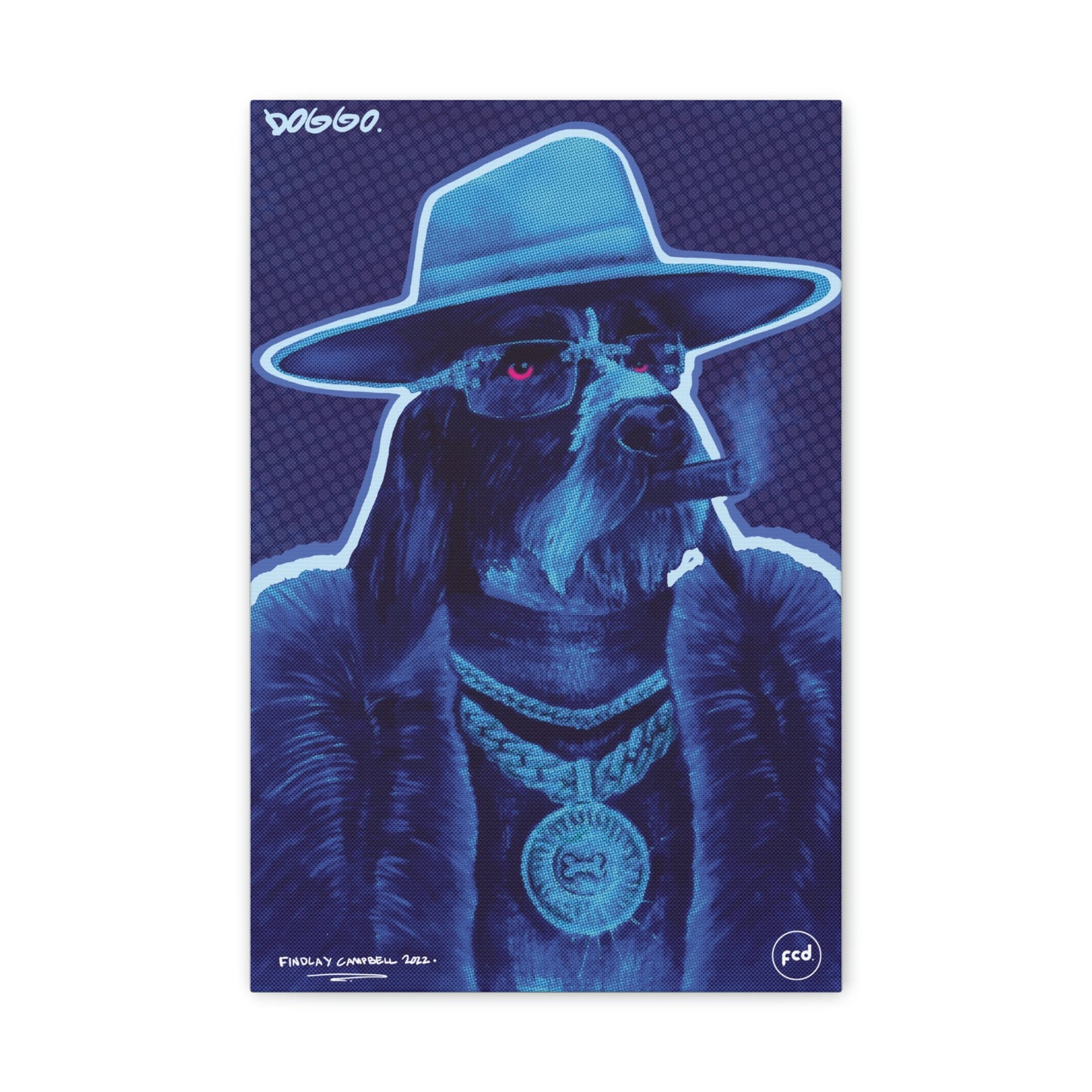 'DOGGO' Classic Canvas