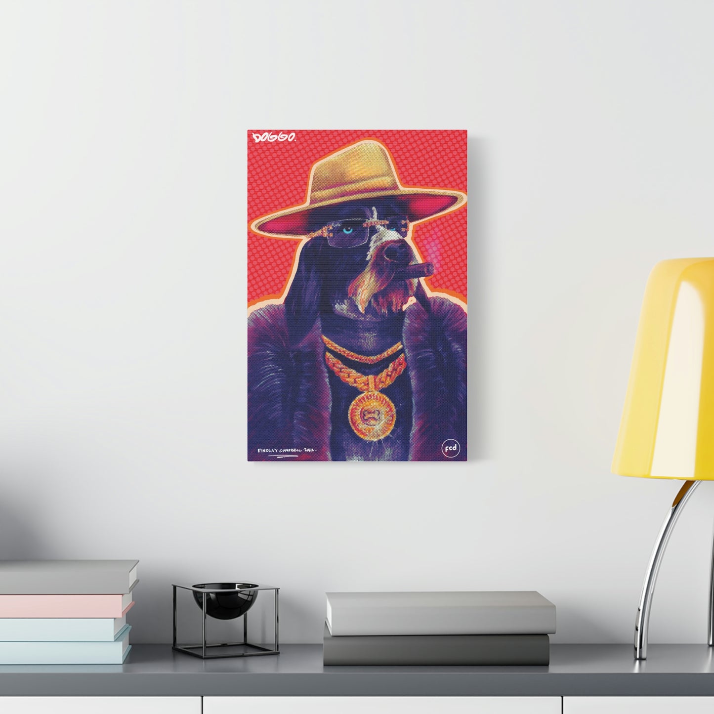 'DOGGO' Classic Canvas