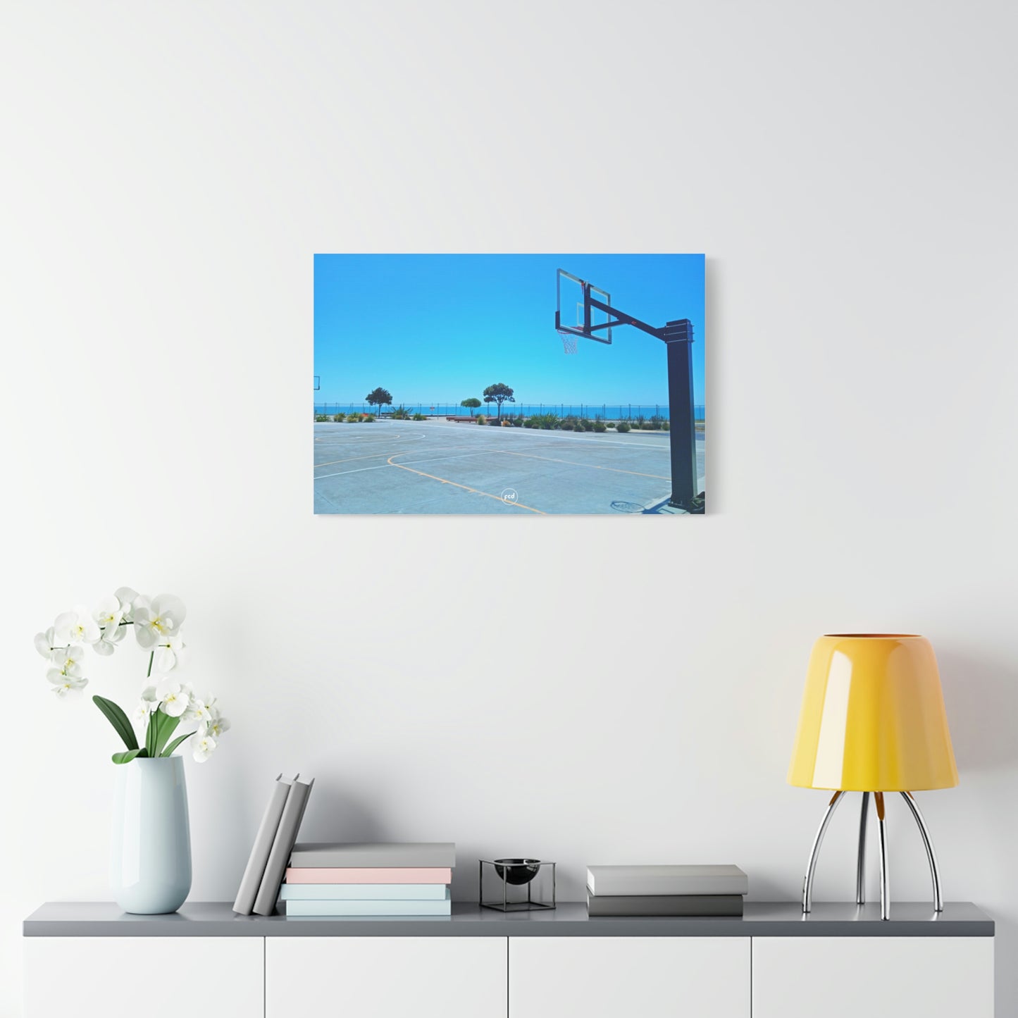 'MARINE PARADE COURTS' Classic Canvas