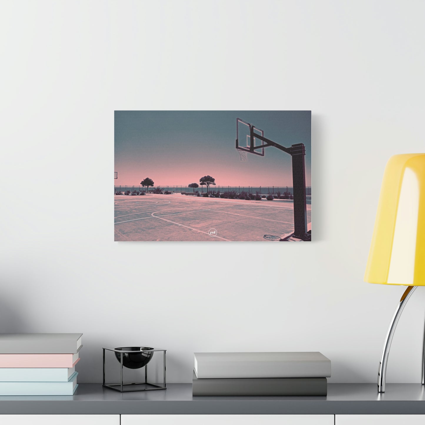 'MARINE PARADE COURTS' Classic Canvas