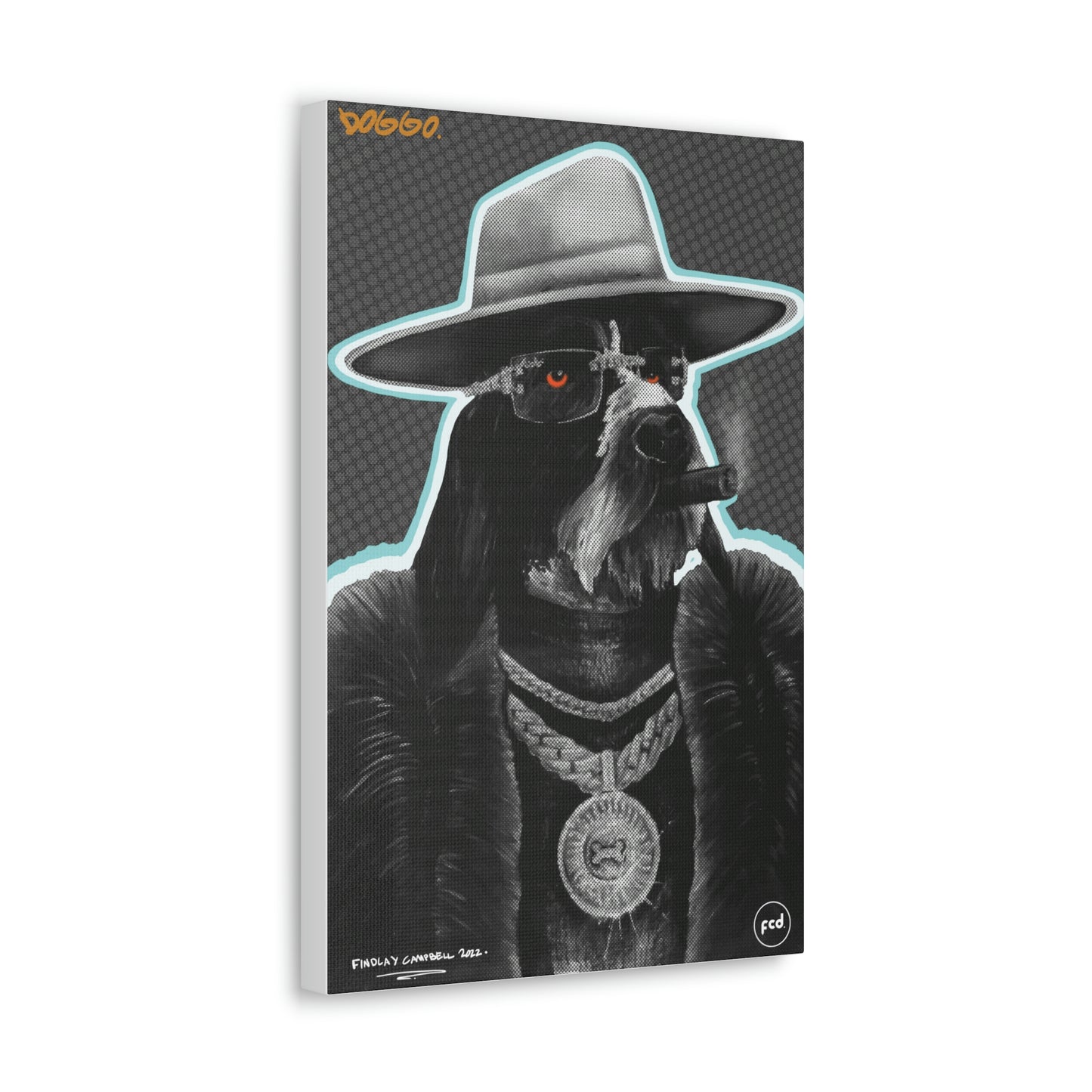'DOGGO' Classic Canvas