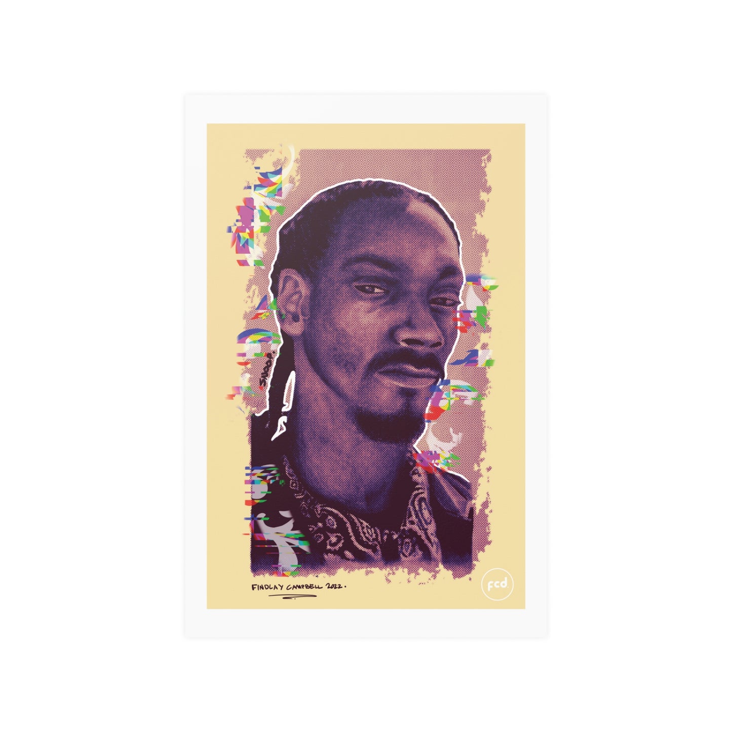 'SNOOP' Satin Poster