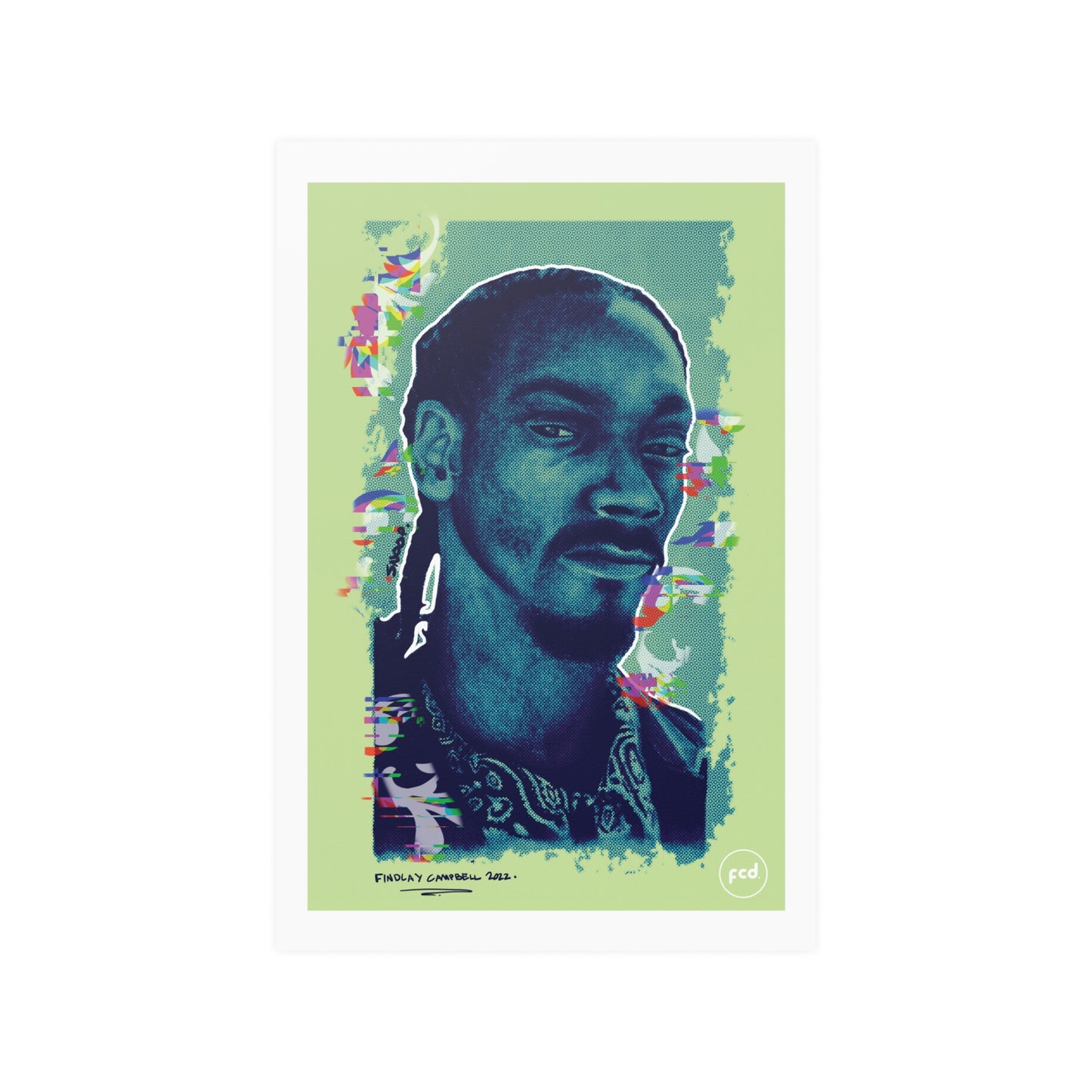 'SNOOP' Satin Poster