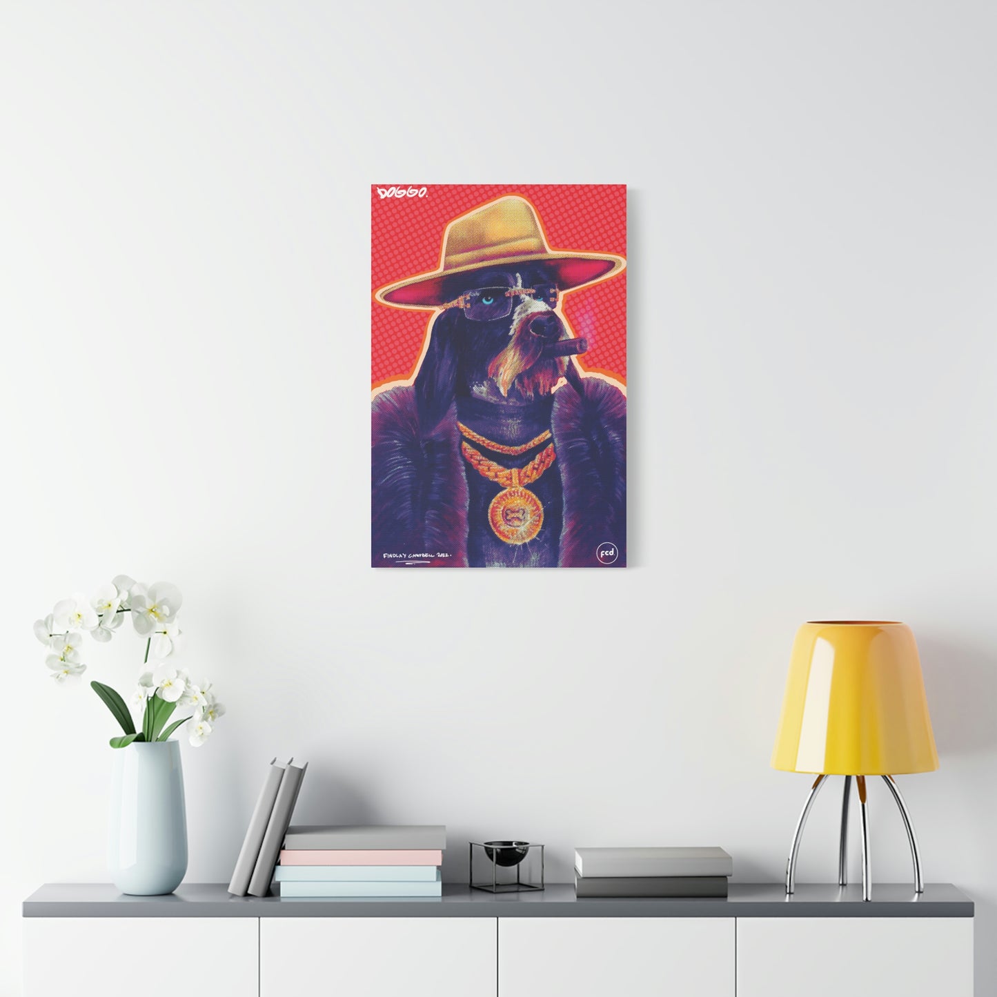 'DOGGO' Classic Canvas