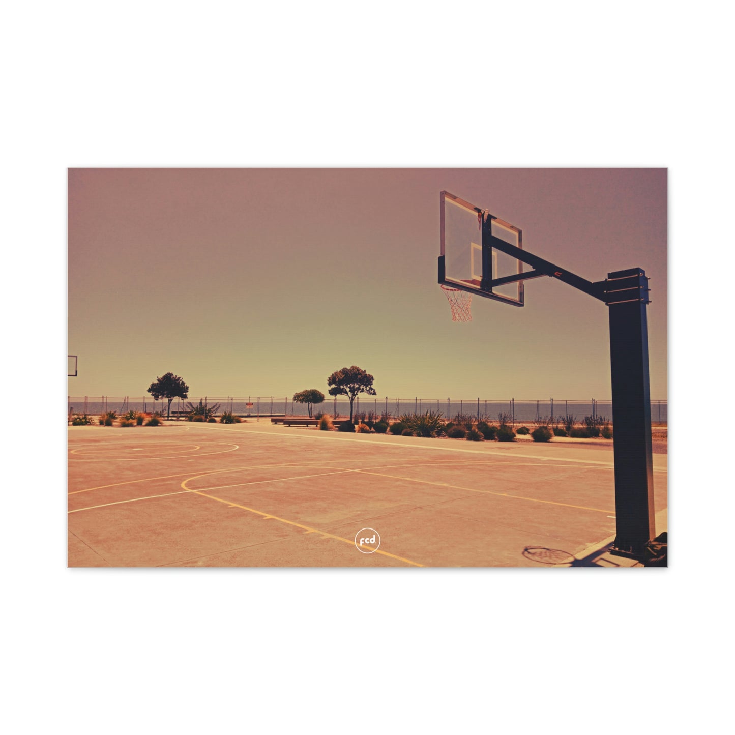 'MARINE PARADE COURTS' Classic Canvas