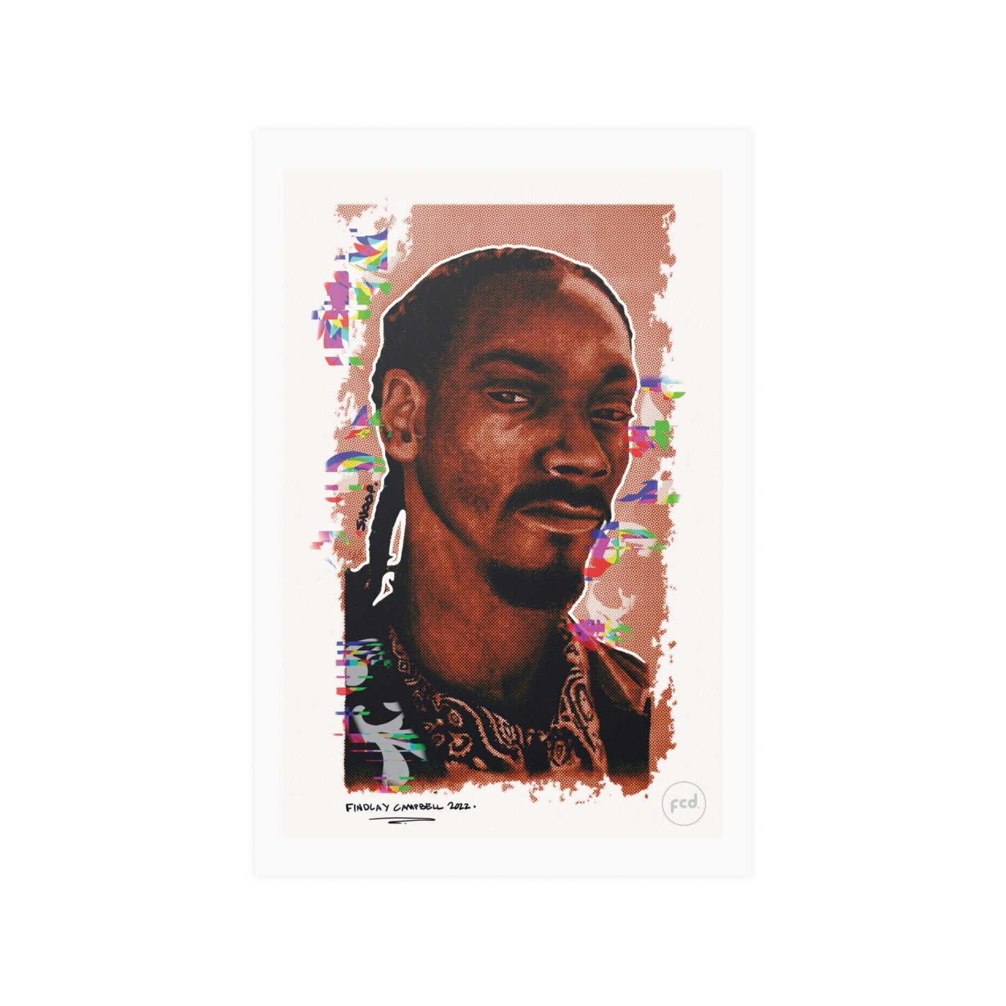 'SNOOP' Satin Poster