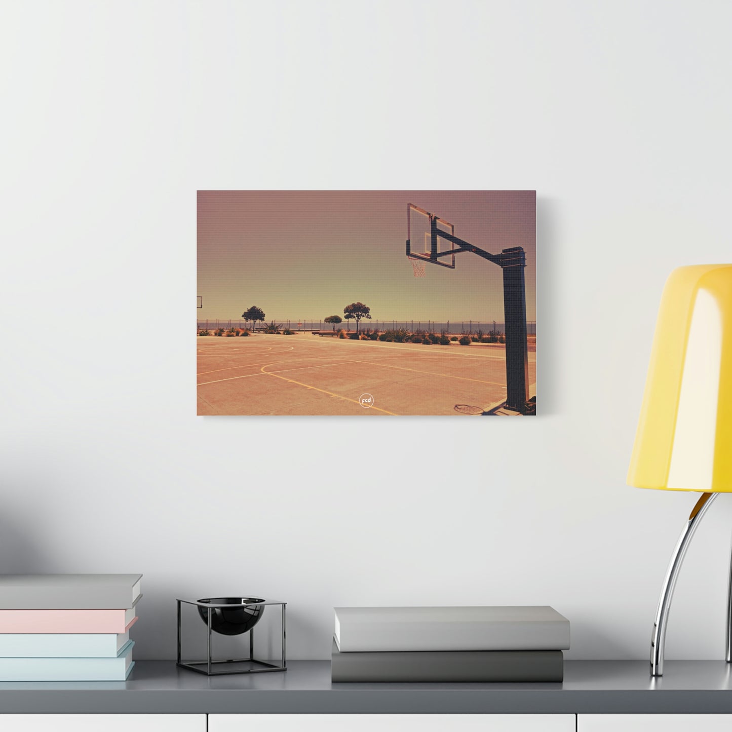 'MARINE PARADE COURTS' Classic Canvas
