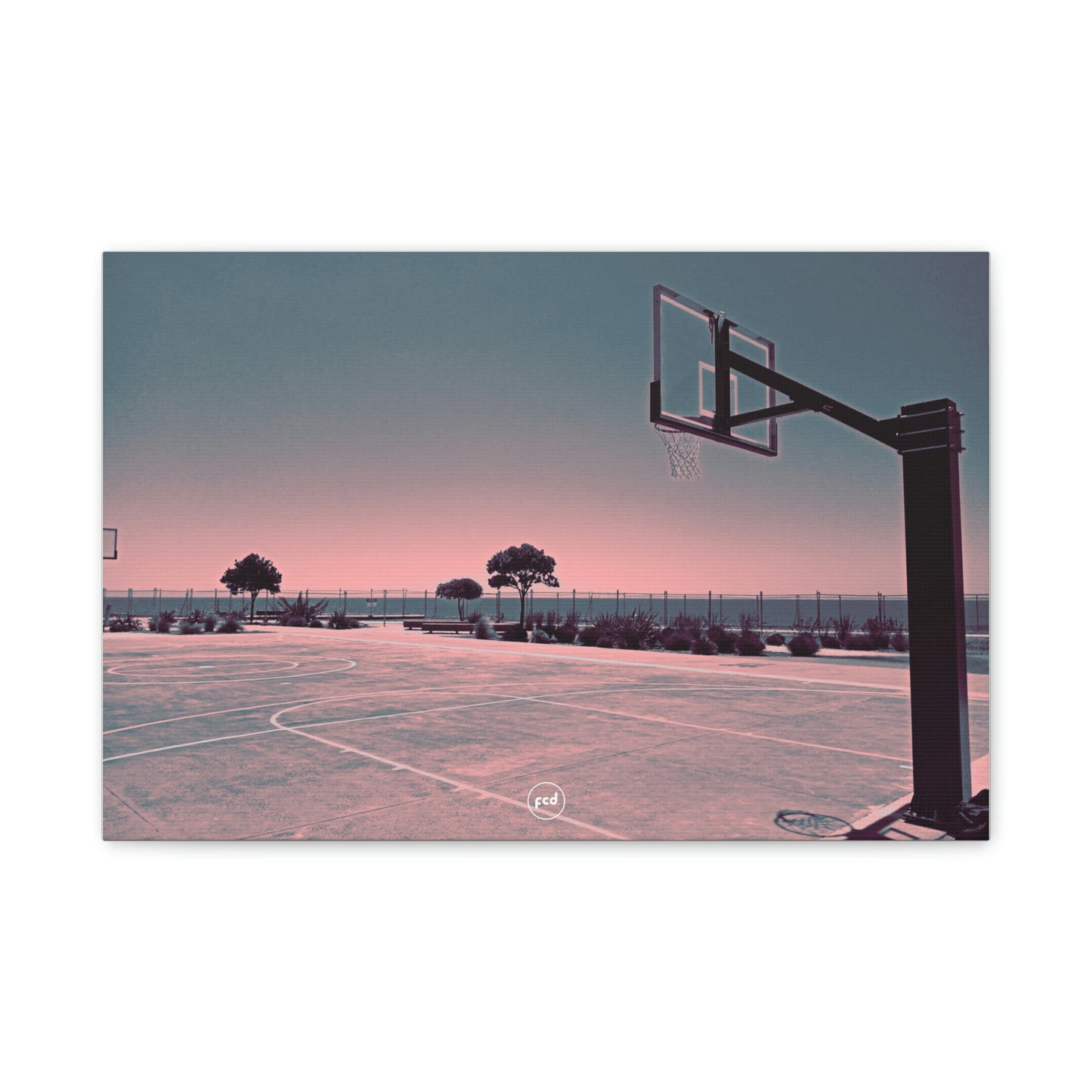 'MARINE PARADE COURTS' Classic Canvas